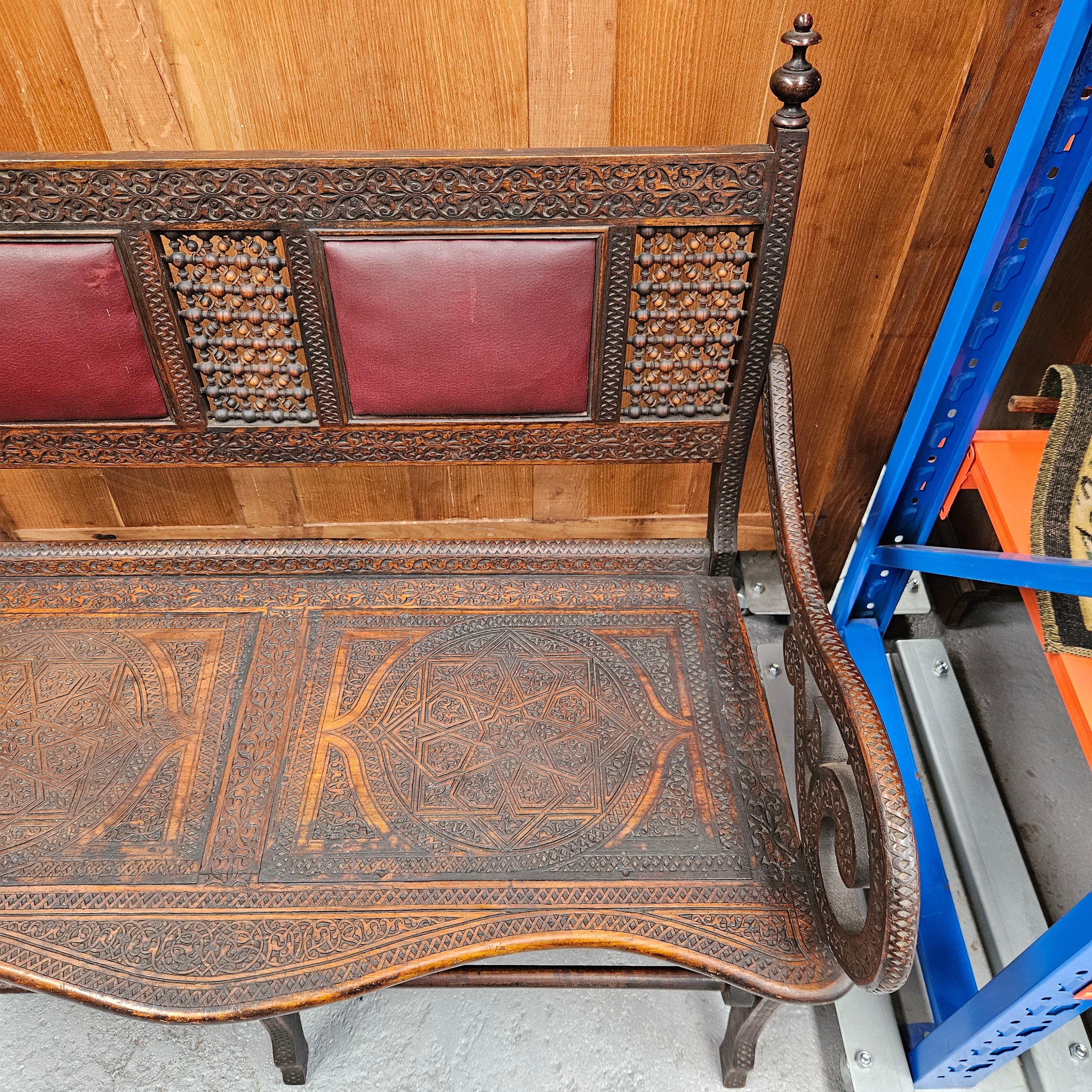Syrian Campaign Bench Seat | Antique & Vintage | Moonee Ponds Antiques | Australia Wide Delivery