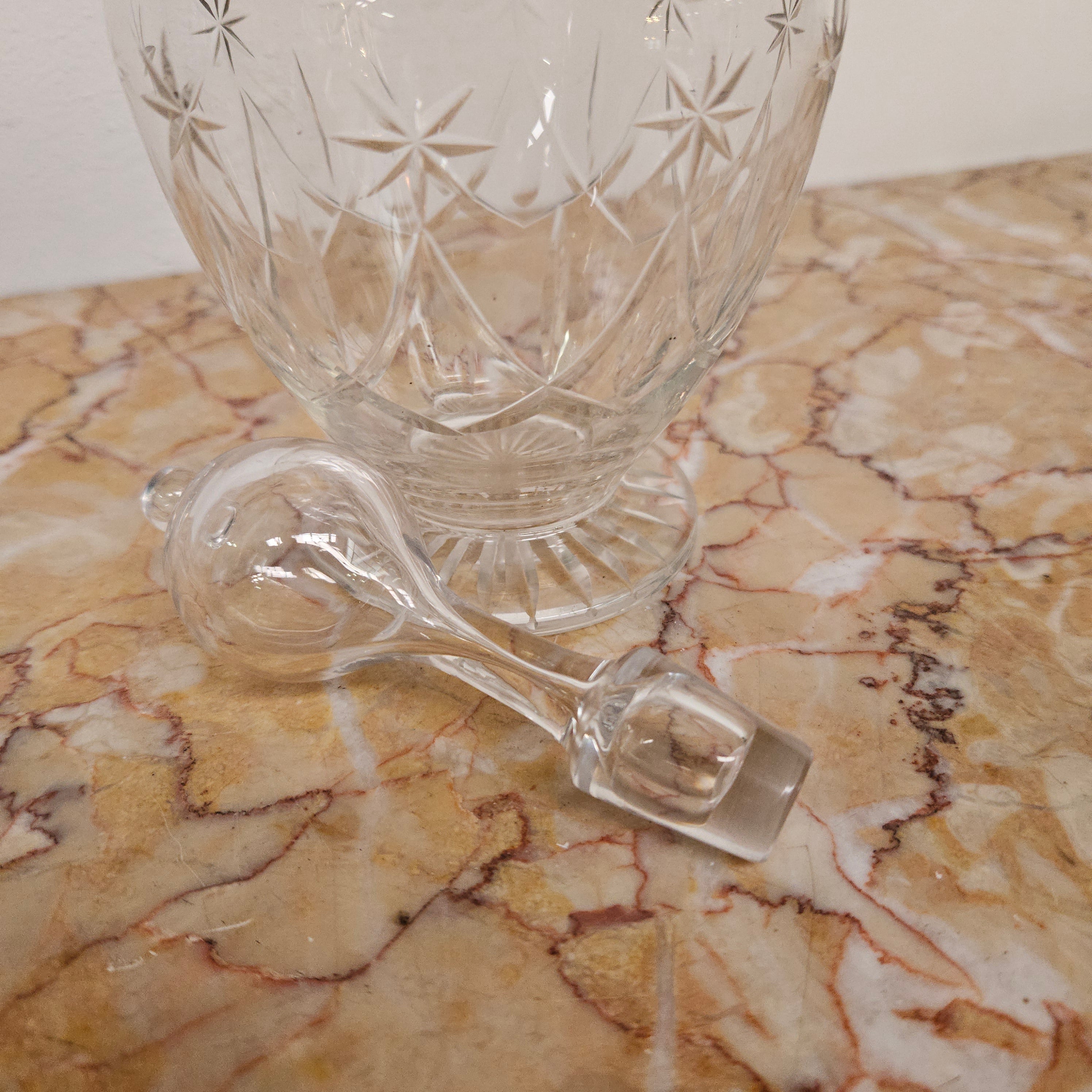 Crystal Glass Victorian Decanter | Antique & Vintage | Moonee Ponds Antiques | Australia Wide Delivery