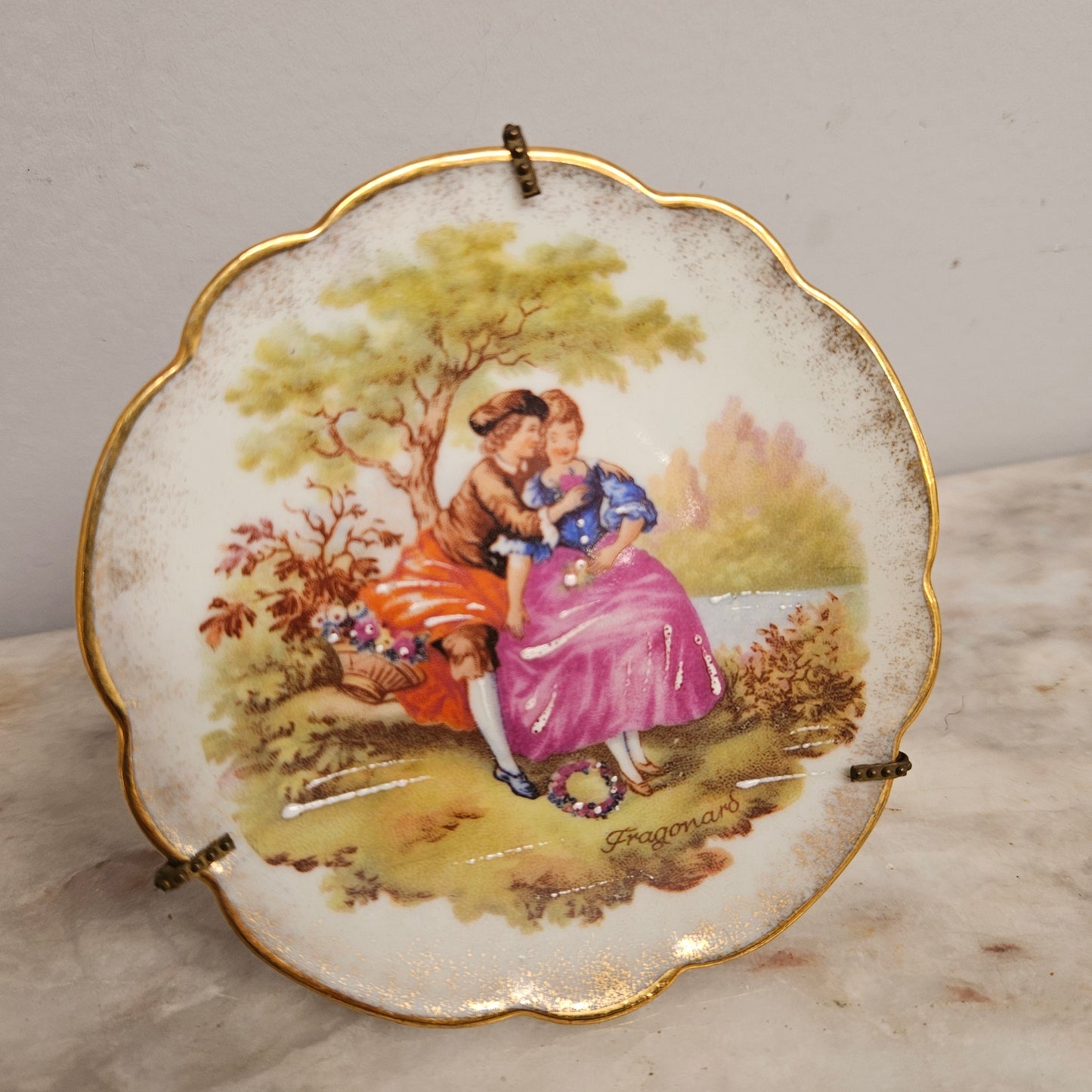 Limoges Vintage Miniature Plate