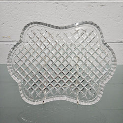 Large Cut Crystal Tray | Antique & Vintage | Moonee Ponds Antiques | Australia Wide Delivery