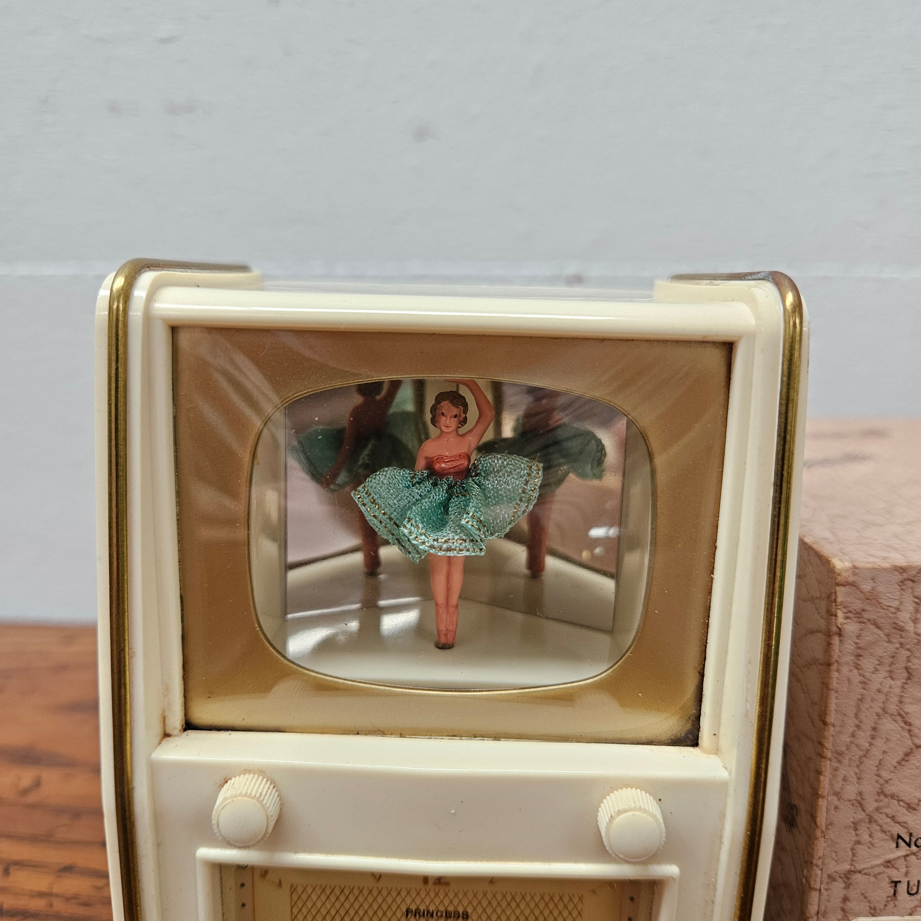 Rare Musical Dancing Ballerina Clock | Antique & Vintage | Moonee Ponds Antiques | Australia Wide Delivery