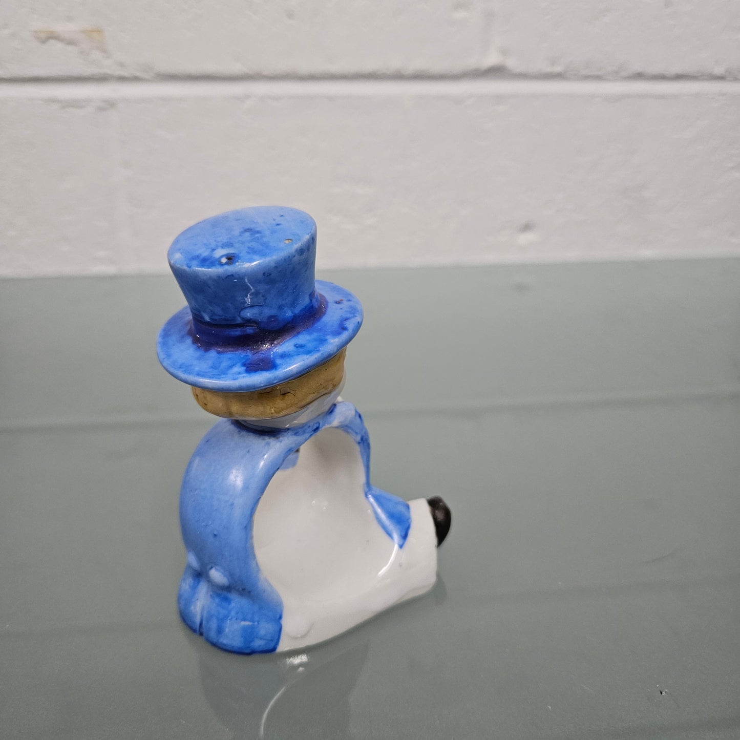 Vintage Napkin Ring of Boy In Top Hat