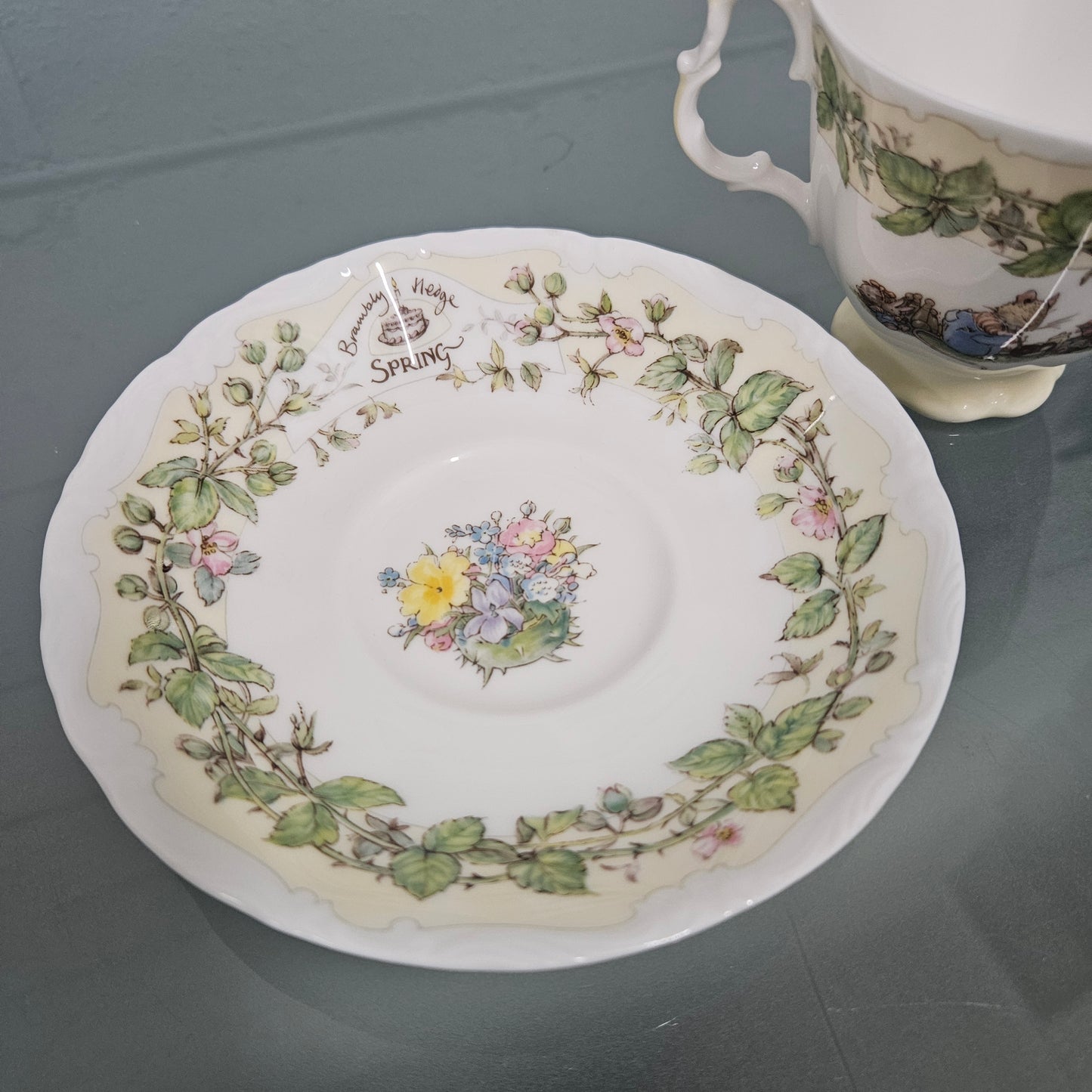 Brambly Hedge 'Spring' Tea Cup & Saucer
