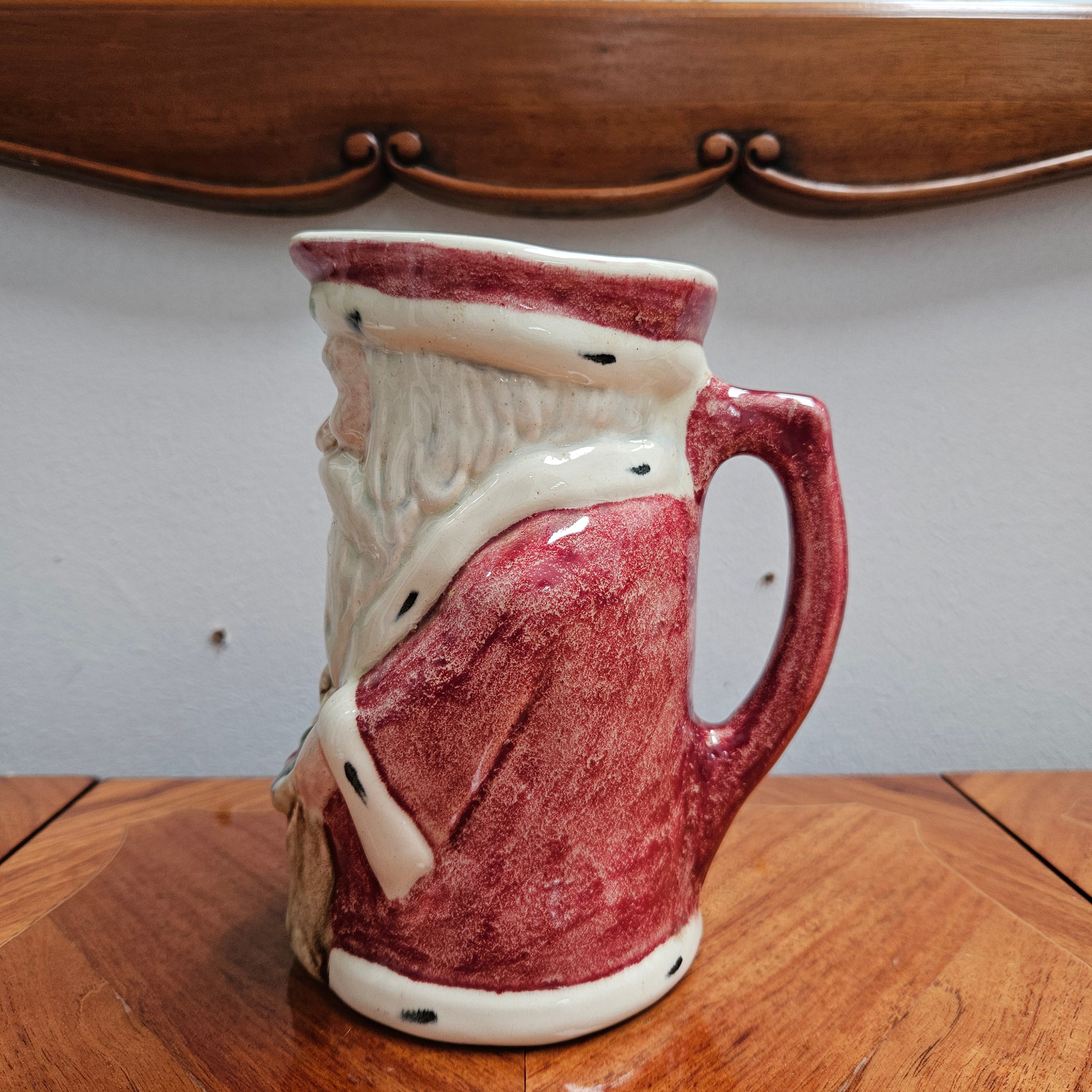 Australian Melrose Pottery Father Christmas Toby Jug | Antique & Vintage | Moonee Ponds Antiques | Australia Wide Delivery