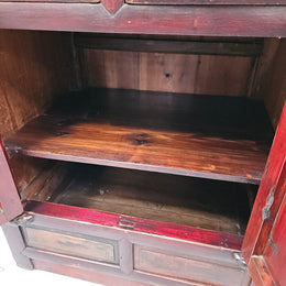 Vintage Chinese Two Door Cabinet