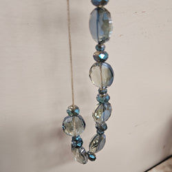 Vintage Blue Cut Crystal Bead Necklace | Antique & Vintage | Moonee Ponds Antiques | Australia Wide Delivery