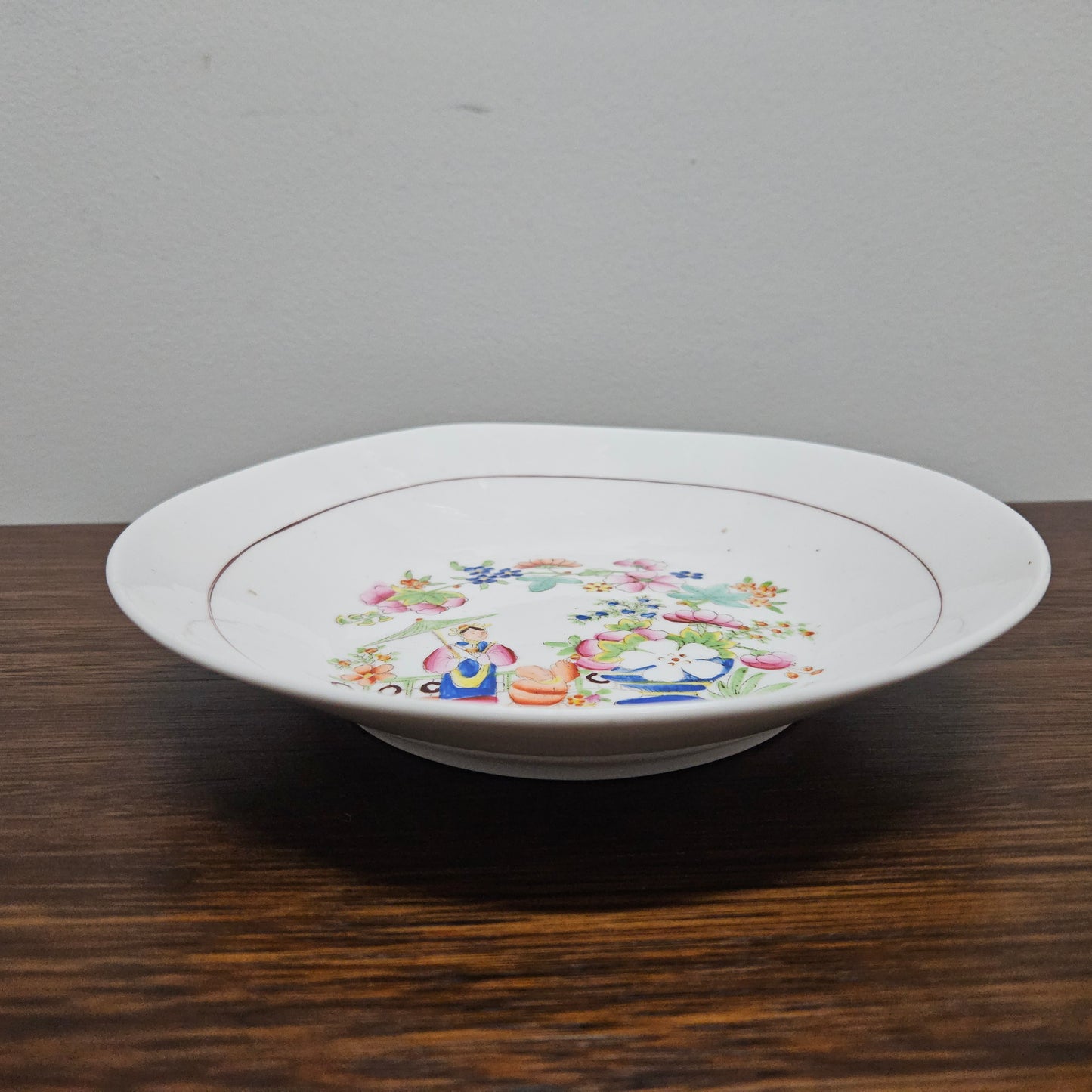 Hildach & Sons Chinoiseries Scene Shallow Bowl