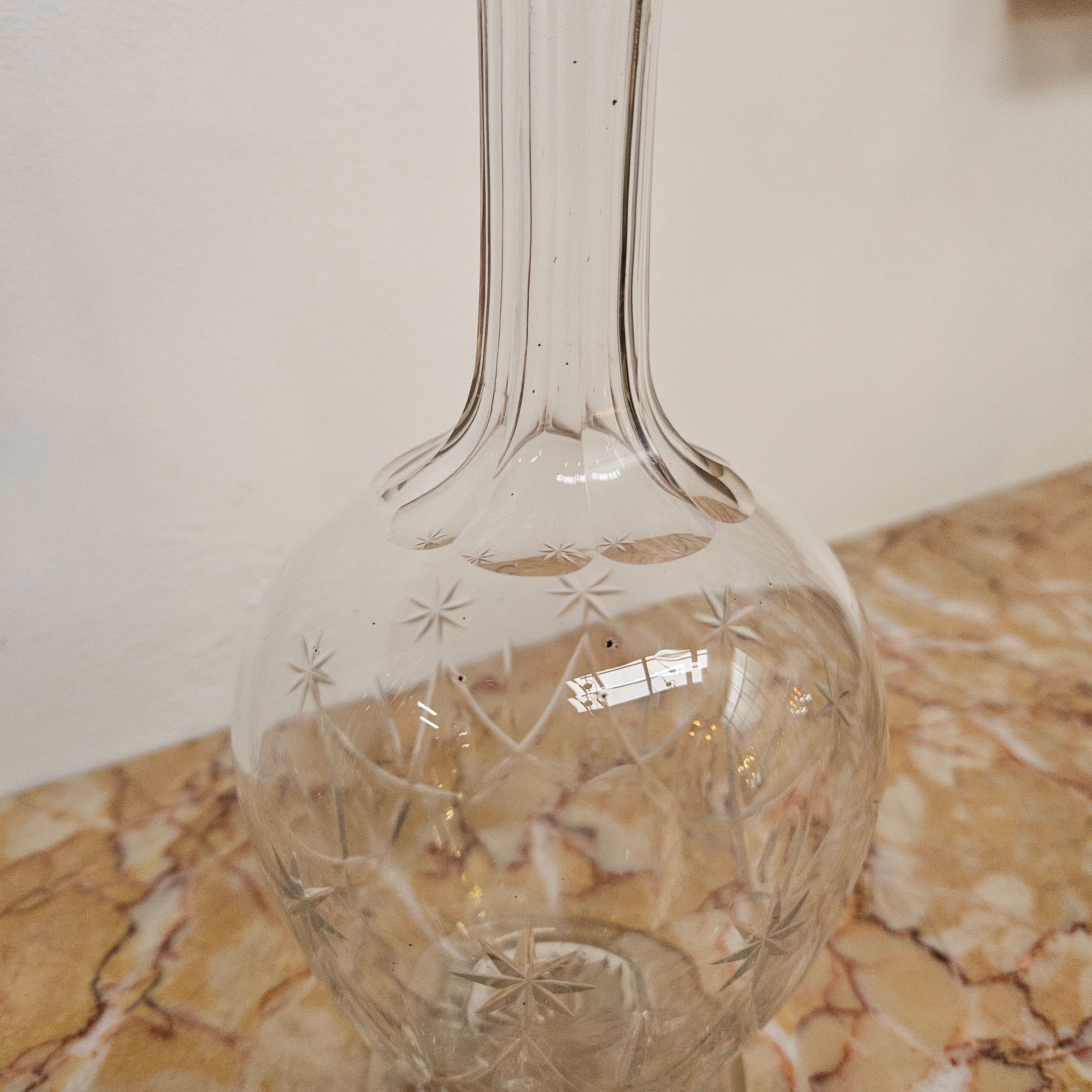 Crystal Glass Victorian Decanter | Antique & Vintage | Moonee Ponds Antiques | Australia Wide Delivery