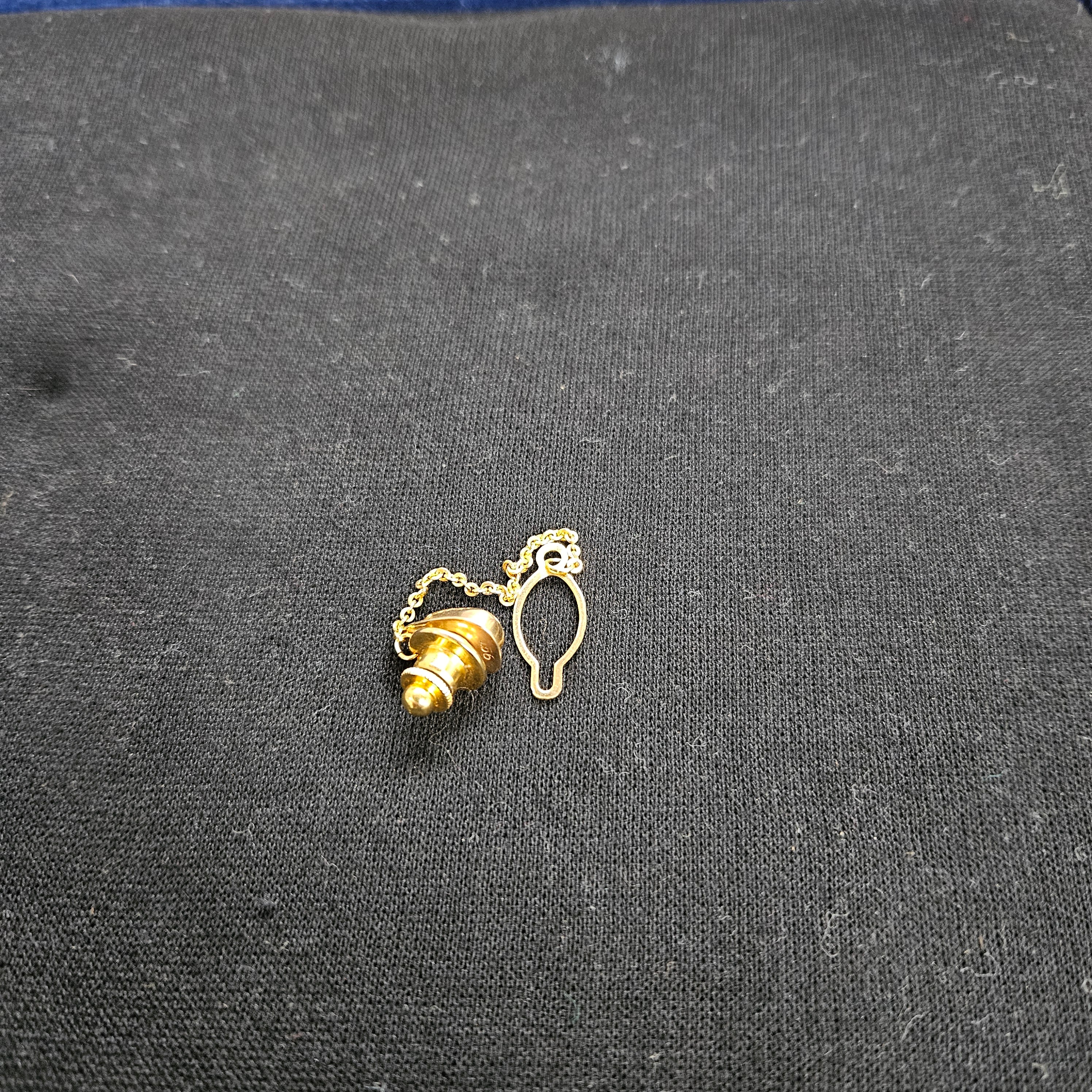 Vintage Black Opal & 9ct. Gold Tie Pin | Antique & Vintage | Moonee Ponds Antiques | Australia Wide Delivery
