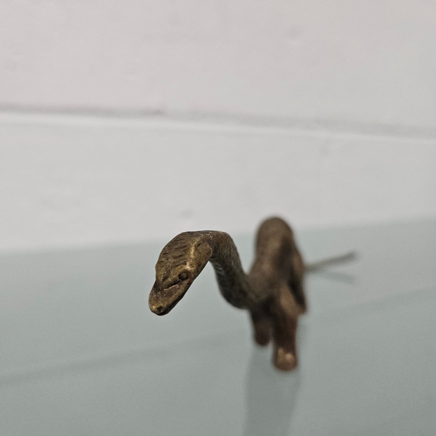 Vintage Bronze Diplodocus Dinosaur