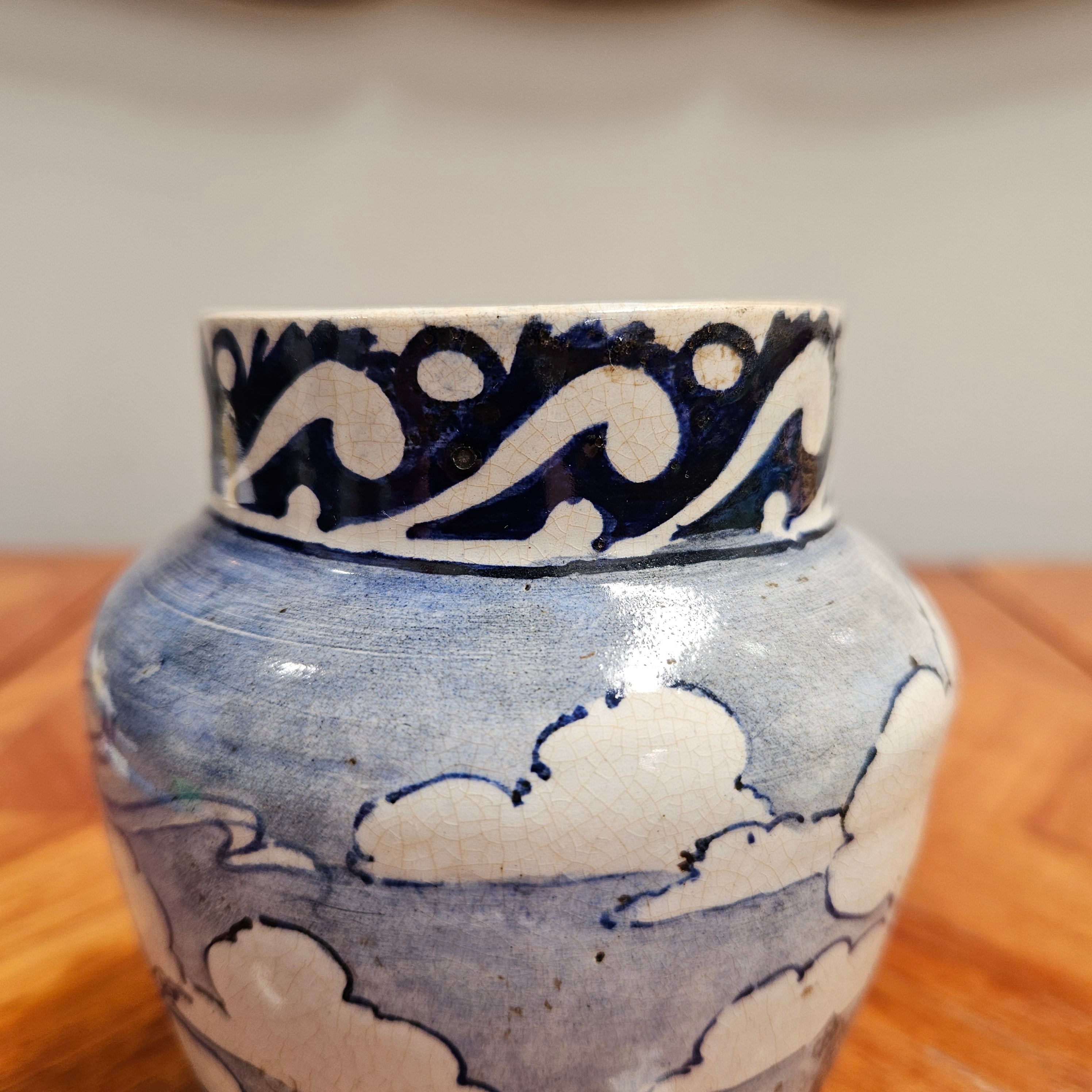 Rare Australian Pottery "Martin Moroney Brisbane" Hand Painted Vase | Antique & Vintage | Moonee Ponds Antiques | Australia Wide Delivery