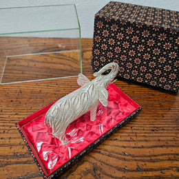 Vintage Elephant Statue in Orig. Box