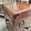 Portable Leather Filing Cabinet / Side Table | Antique & Vintage | Moonee Ponds Antiques | Australia Wide Delivery