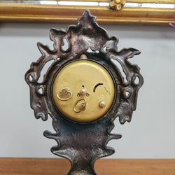 Vintage Cast Copper Mantle/Desk Clock | Antique & Vintage | Moonee Ponds Antiques | Australia Wide Delivery