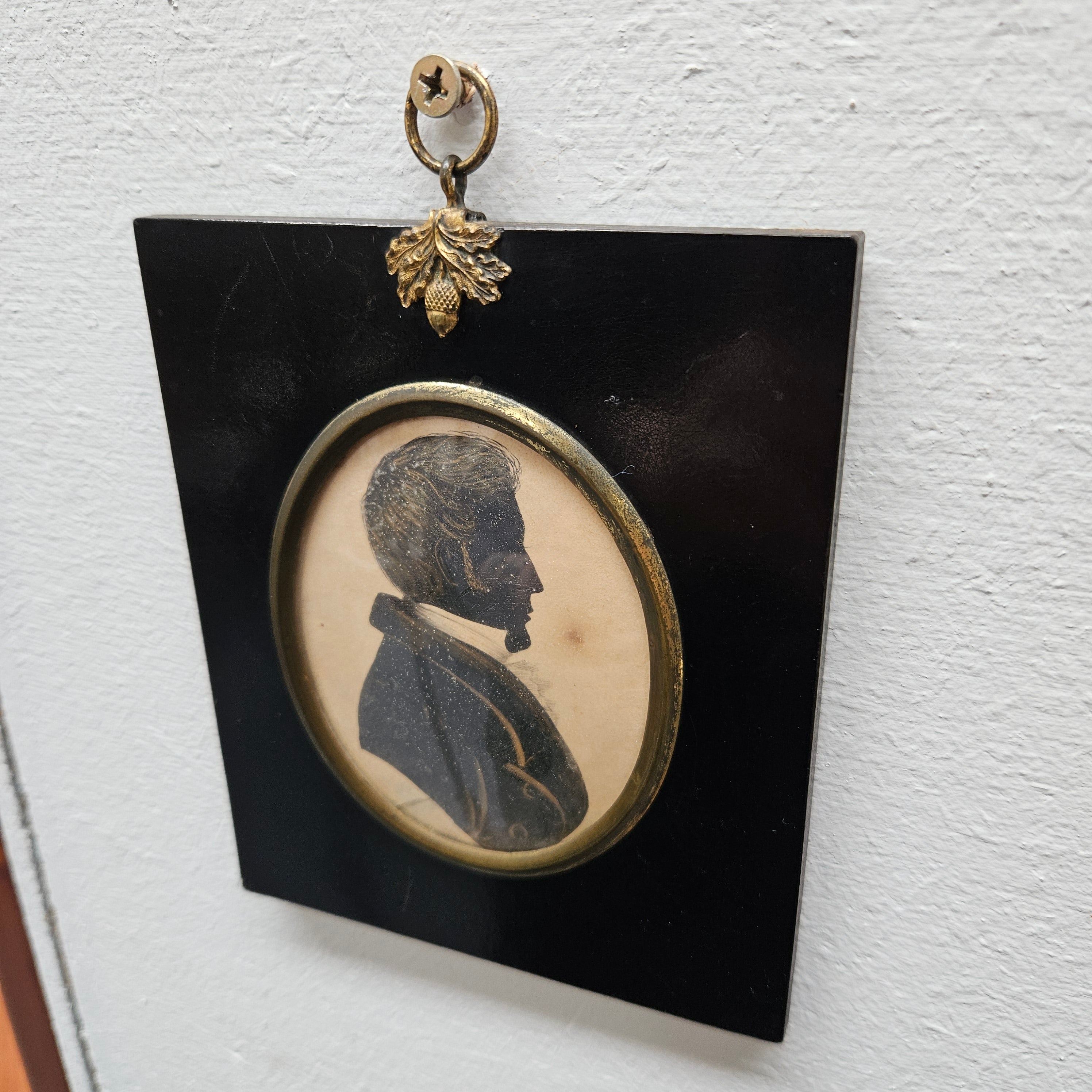 Early 19th Century Regency Period Silhouette of A Gentleman | Antique & Vintage | Moonee Ponds Antiques | Australia Wide Delivery