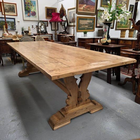 Reclaimed Spruce Timber Tarmhouse Table