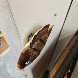 Vintage Fish Hanging Wall Plaque