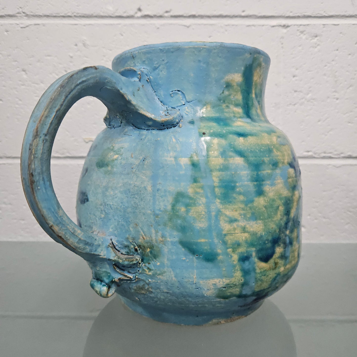 Vintage Rustic Hand Made Jug