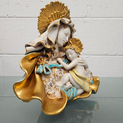 Stunning Mid Century Persko Pottery Italian Sculpture Maddona & Child | Antique & Vintage | Moonee Ponds Antiques | Australia Wide Delivery