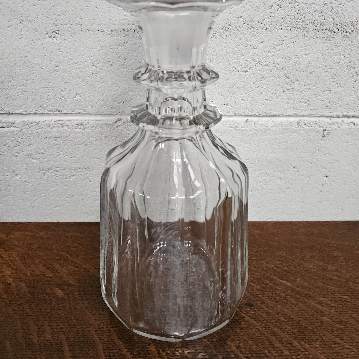 Georgian Cut Glass Decanter