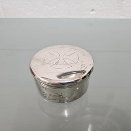 Antique Sterling Silver Trinket Box