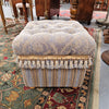 Vintage Square Storage Upholstered Ottoman | Antique & Vintage | Moonee Ponds Antiques | Australia Wide Delivery