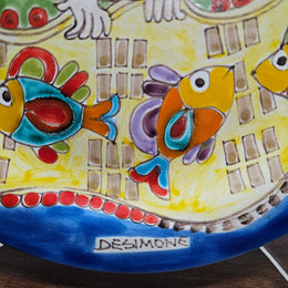 Vintage Desimone Wall Display Plate
