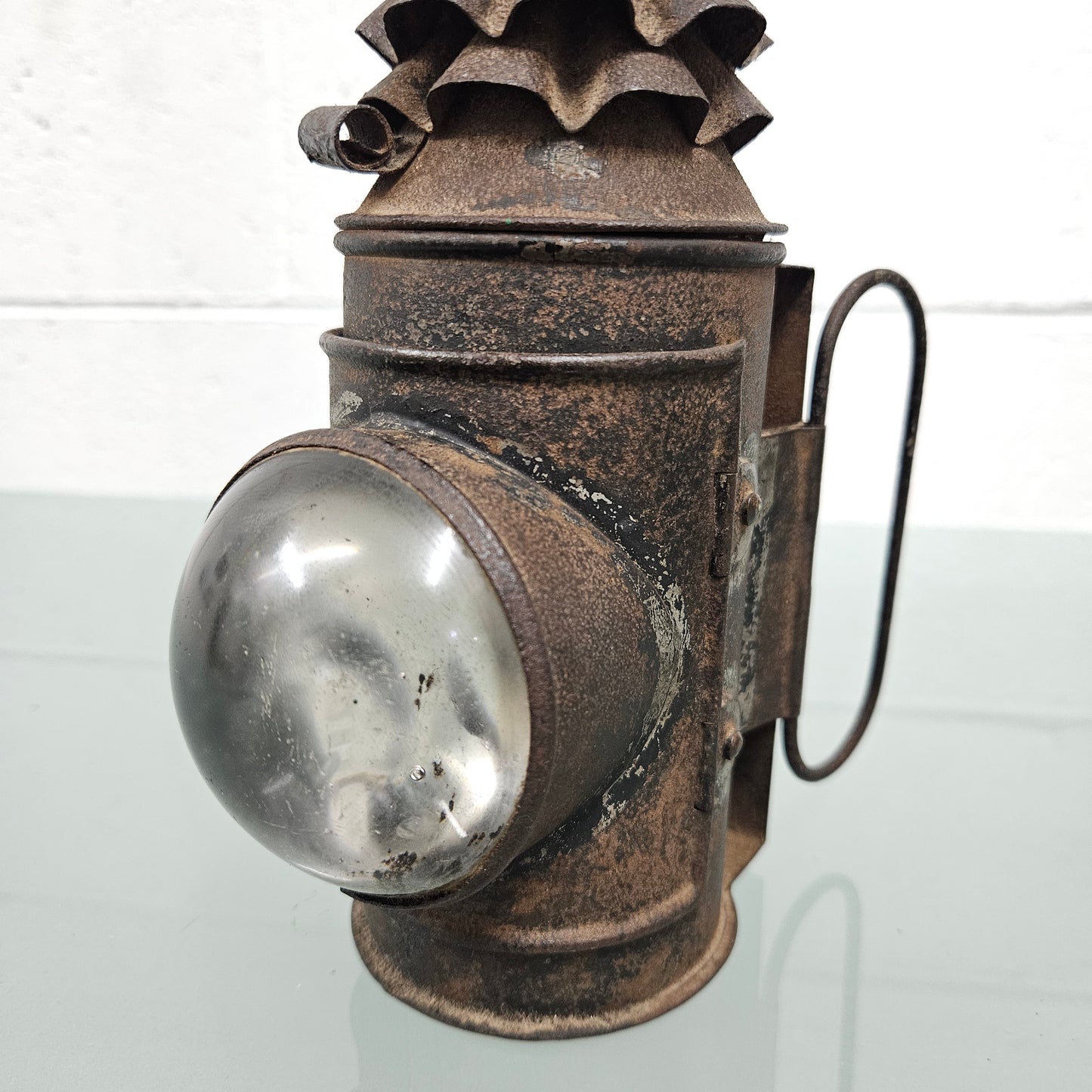 Original Victorian Railways Signal Lamp