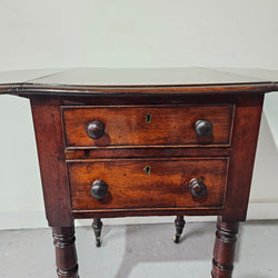 Latest Georgian Work Sewing Table | Antique & Vintage | Moonee Ponds Antiques | Australia Wide Delivery