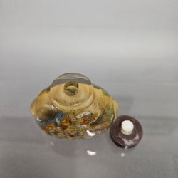 Hand Painted Chinese Snuff Bottle | Antique & Vintage | Moonee Ponds Antiques | Australia Wide Delivery