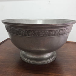 Vintage Royal Selangor Pewter Decorated Bowl | Antique & Vintage | Moonee Ponds Antiques | Australia Wide Delivery