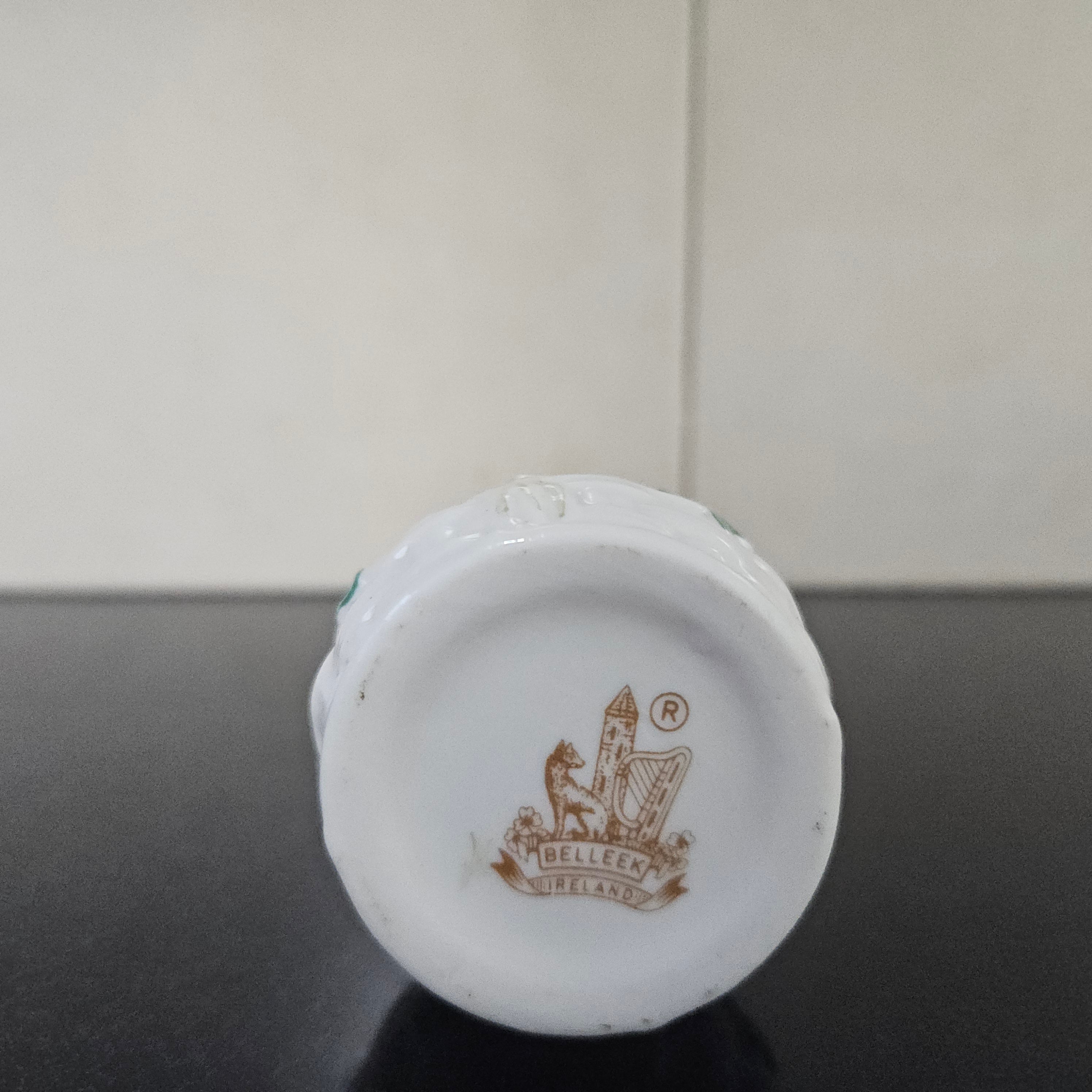 Belleek Elongated Small Vase | Antique & Vintage | Moonee Ponds Antiques | Australia Wide Delivery