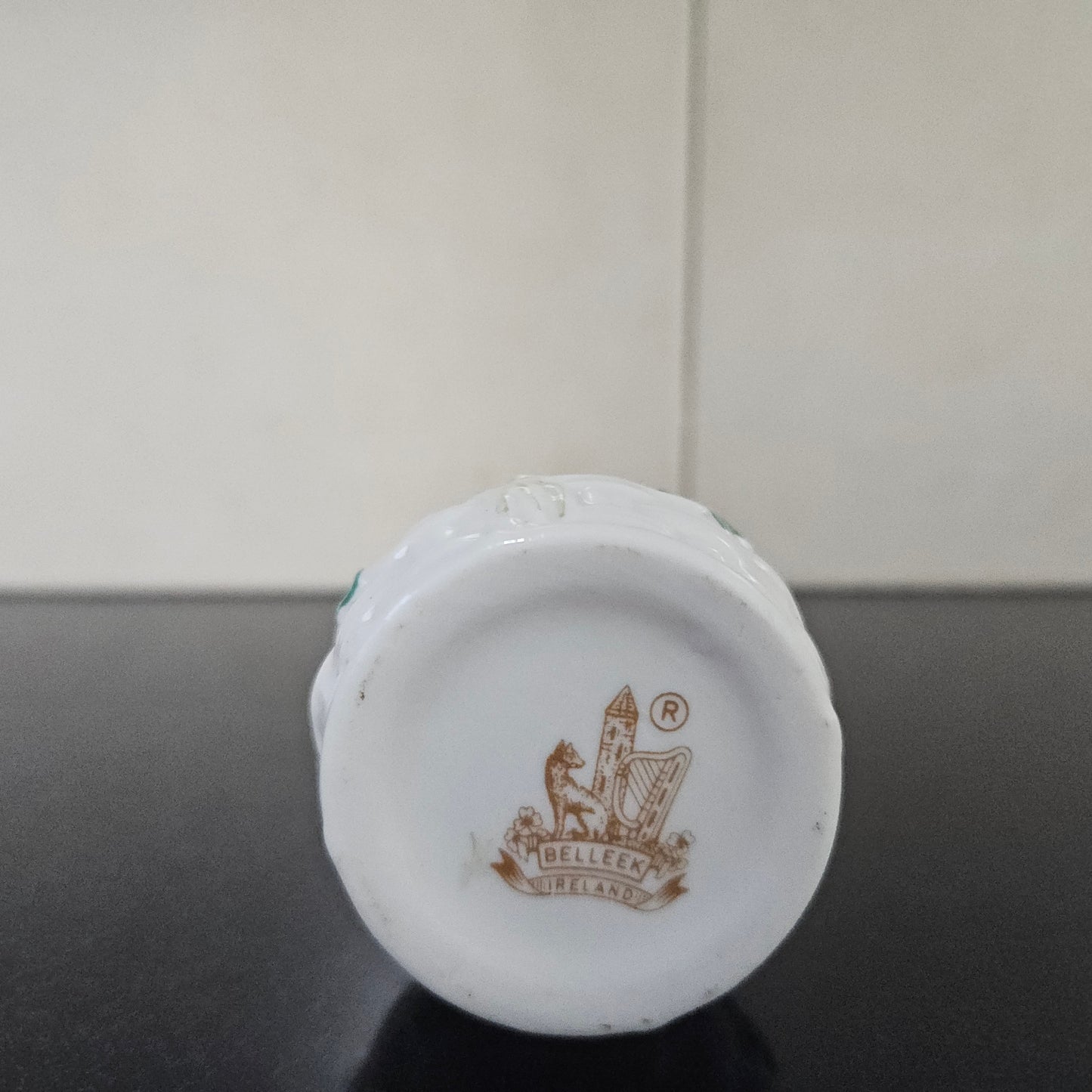 Belleek Elongated Small Vase