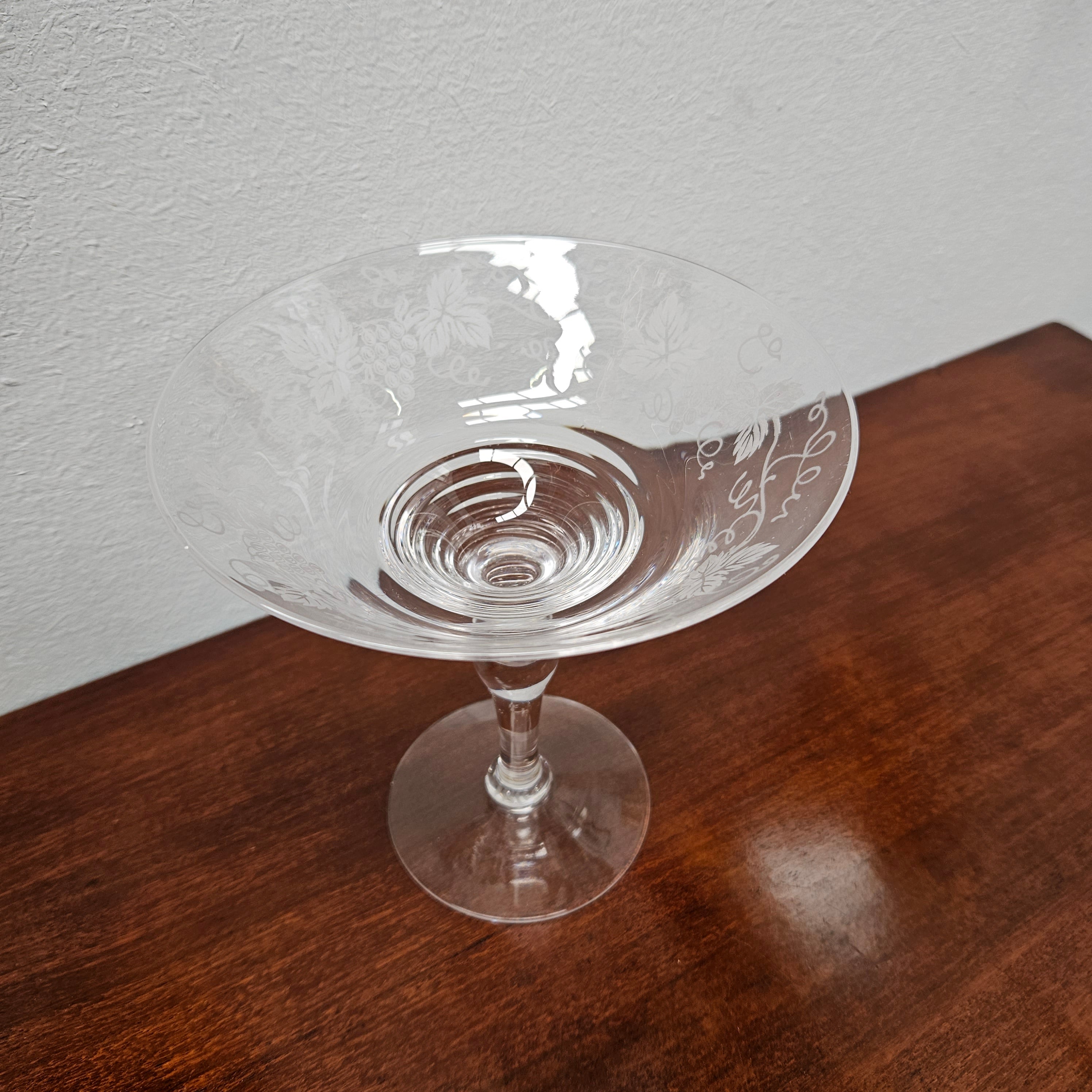 England Stuart Crystal Comport | Antique & Vintage | Moonee Ponds Antiques | Australia Wide Delivery