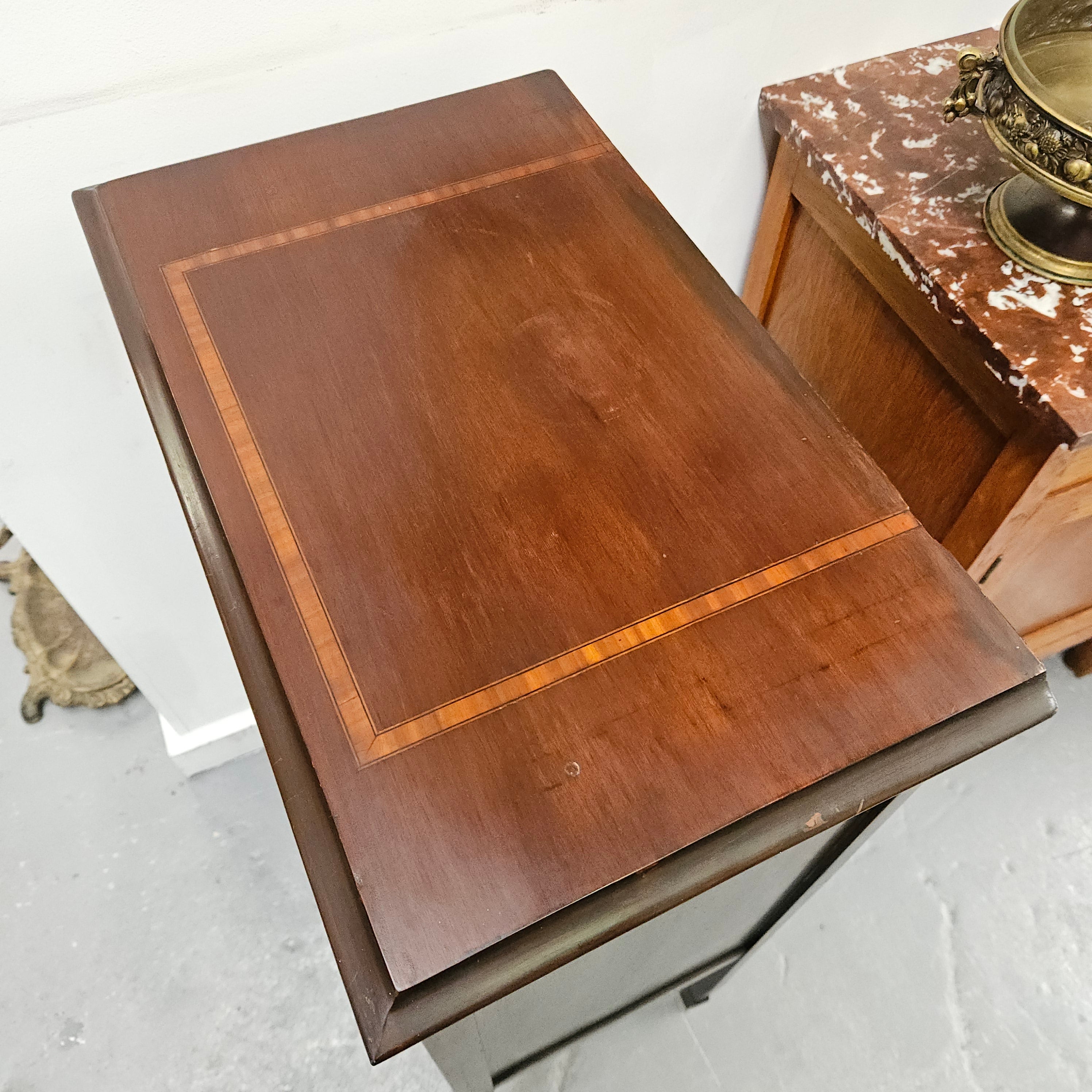 Petite Inlaid Edwardian Display Cabinet | Antique & Vintage | Moonee Ponds Antiques | Australia Wide Delivery