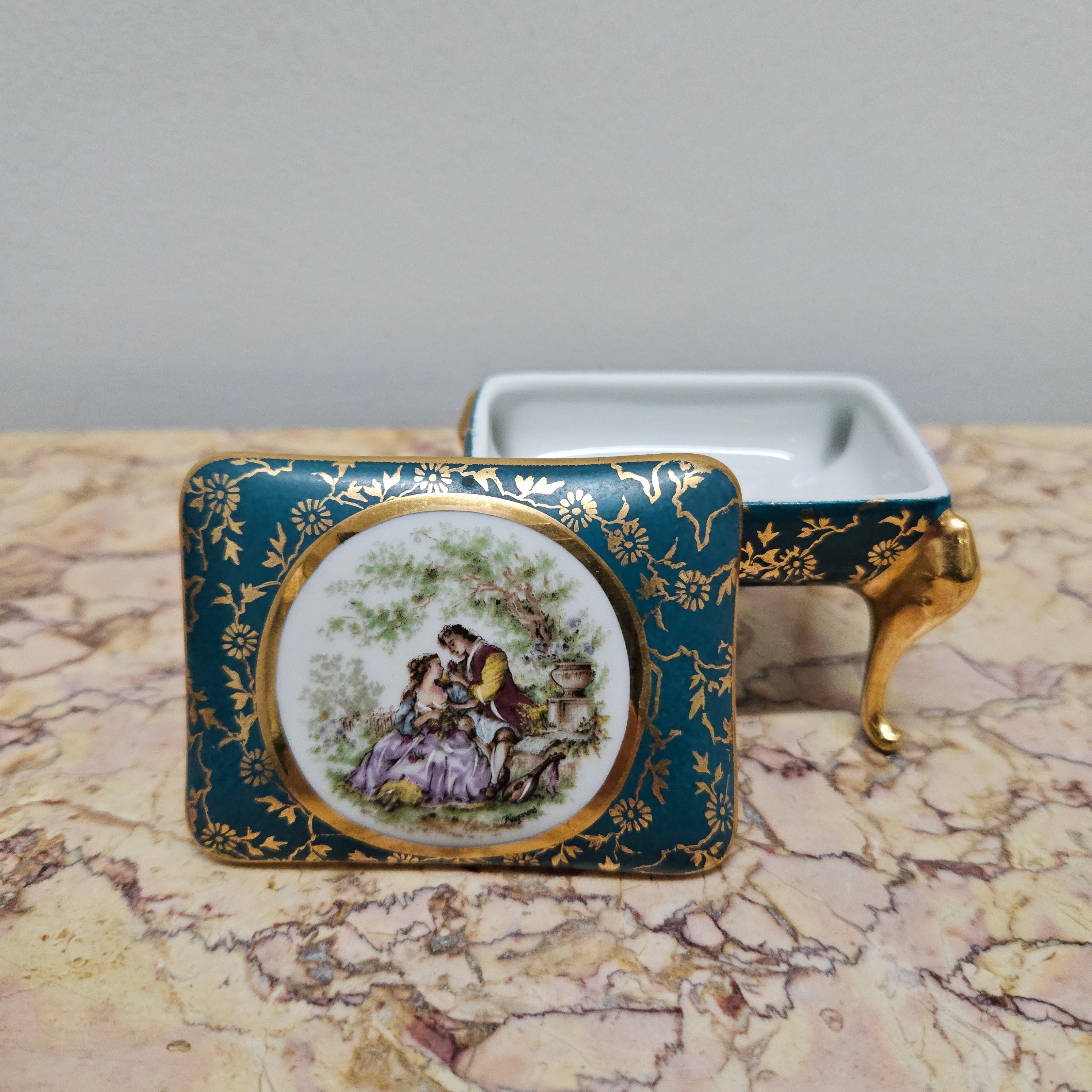 Monarch French Limoges Trinket Box | Antique & Vintage | Moonee Ponds Antiques | Australia Wide Delivery
