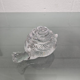 Large Pukeberg  Glass Snail Sculpture