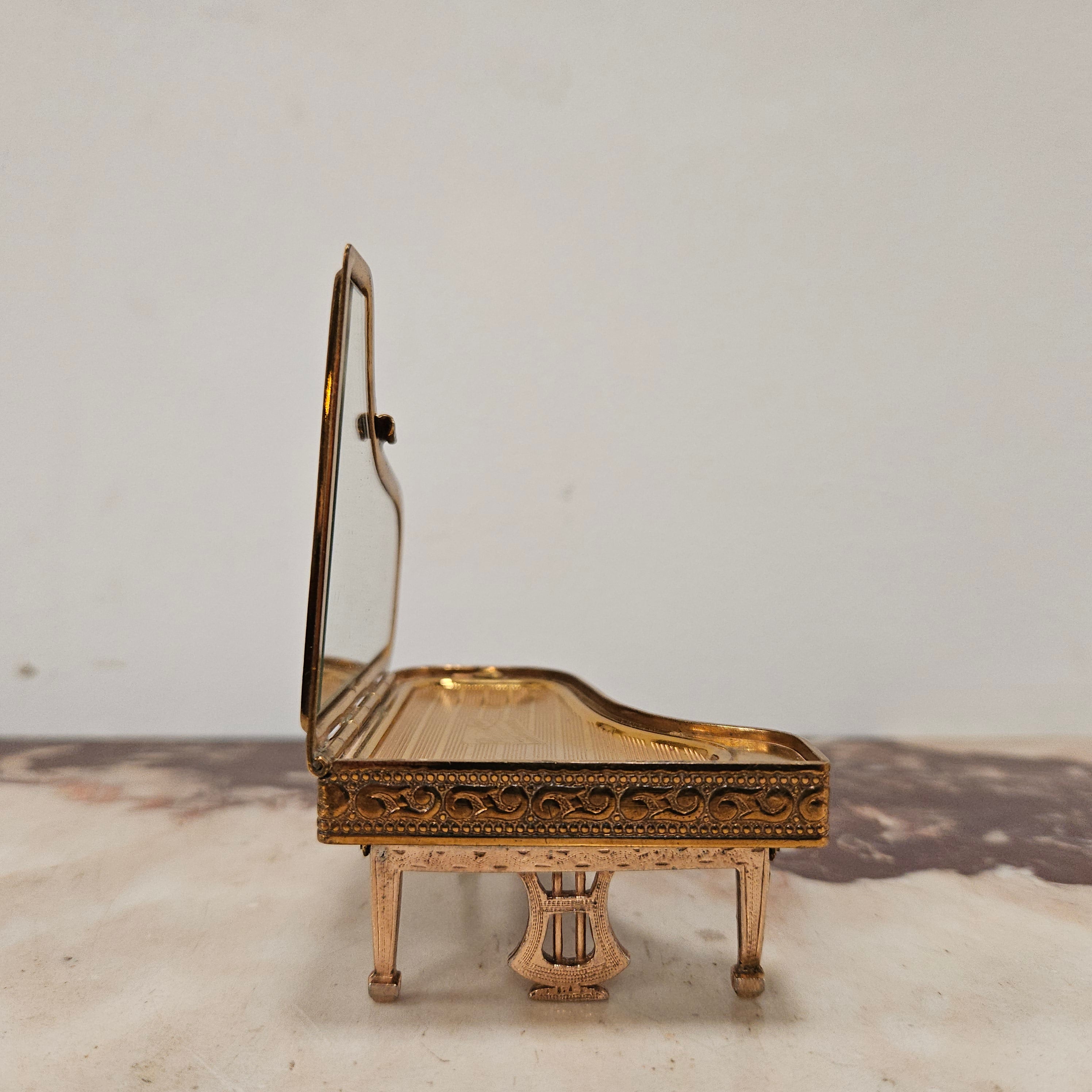 "Pygmalion" Standing Grand Piano Compact | Antique & Vintage | Moonee Ponds Antiques | Australia Wide Delivery