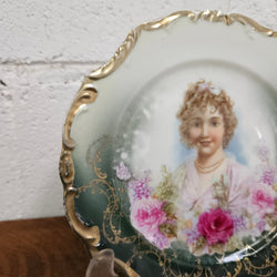 Victorian Antique Decorative Plate | Antique & Vintage | Moonee Ponds Antiques | Australia Wide Delivery