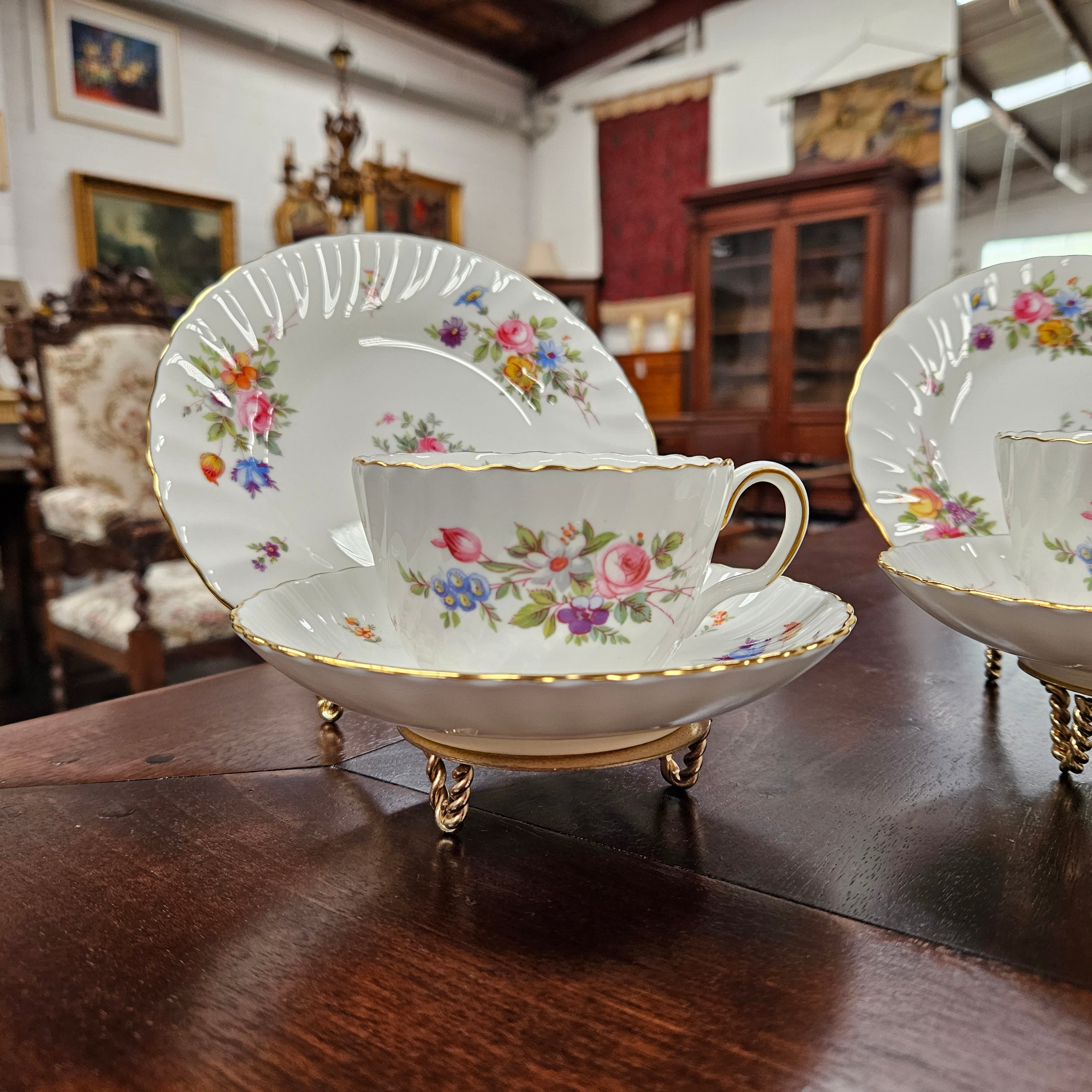 Minton England, Marlowe Pattern, 24 Piece Coffee/Tea Service | Antique & Vintage | Moonee Ponds Antiques | Australia Wide Delivery