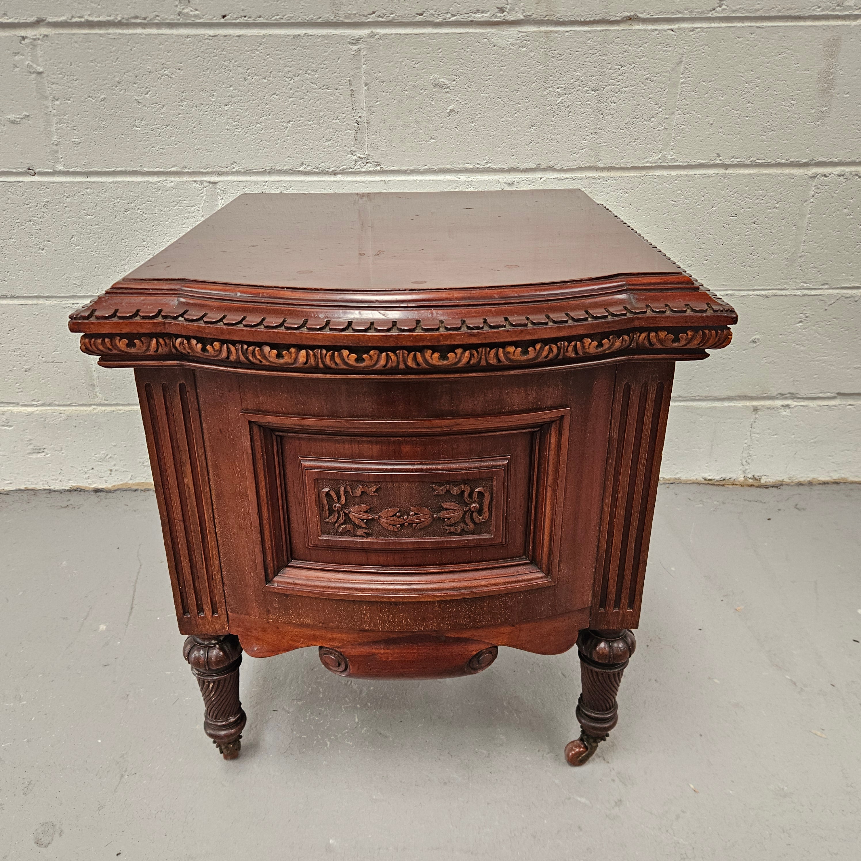 Antique Mahogany Low Cabinet/Side Table | Antique & Vintage | Moonee Ponds Antiques | Australia Wide
