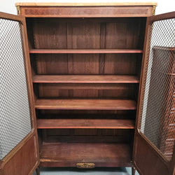Antique Louis XVI Style French Inlaid Kingwood Bookcase | Antique & Vintage | Moonee Ponds Antiques | Australia Wide Delivery