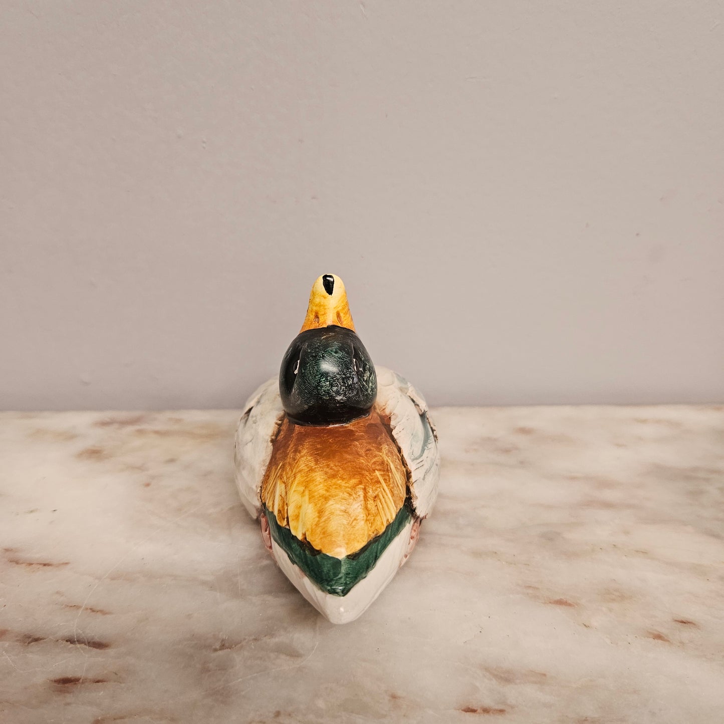 Vintage Duck Ornament Statue