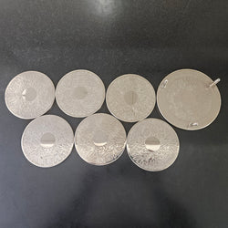 Silver Plated Coaster Set | Antique & Vintage | Moonee Ponds Antiques | Australia Wide Delivery