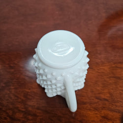 Vintage Fenton Milk Glass Jug