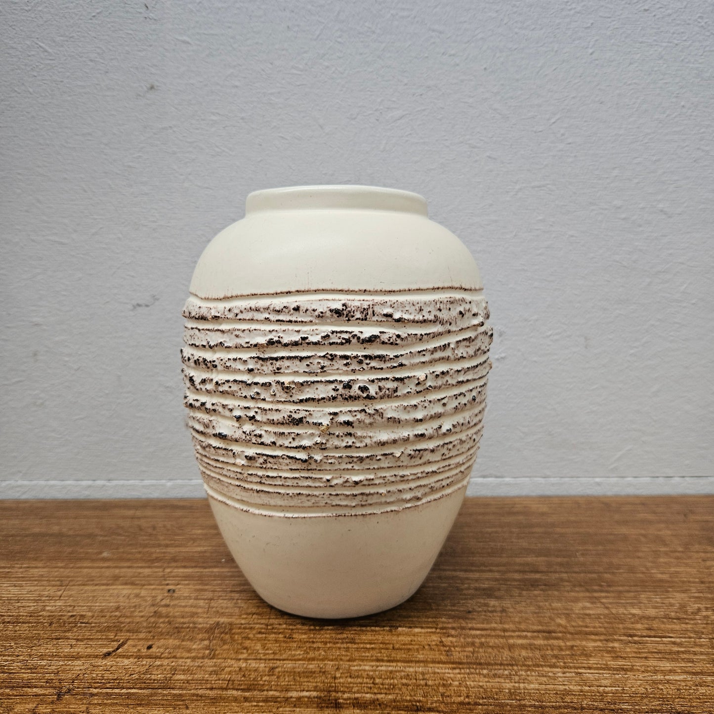 Vintage Modernist Handmade Pottery Vase