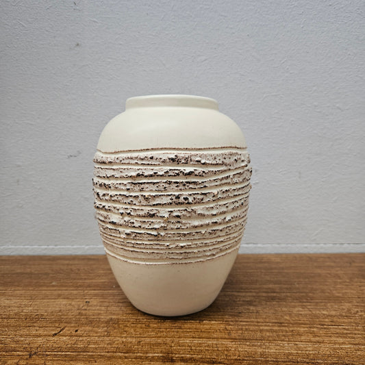 Vintage Modernist Handmade Pottery Vase