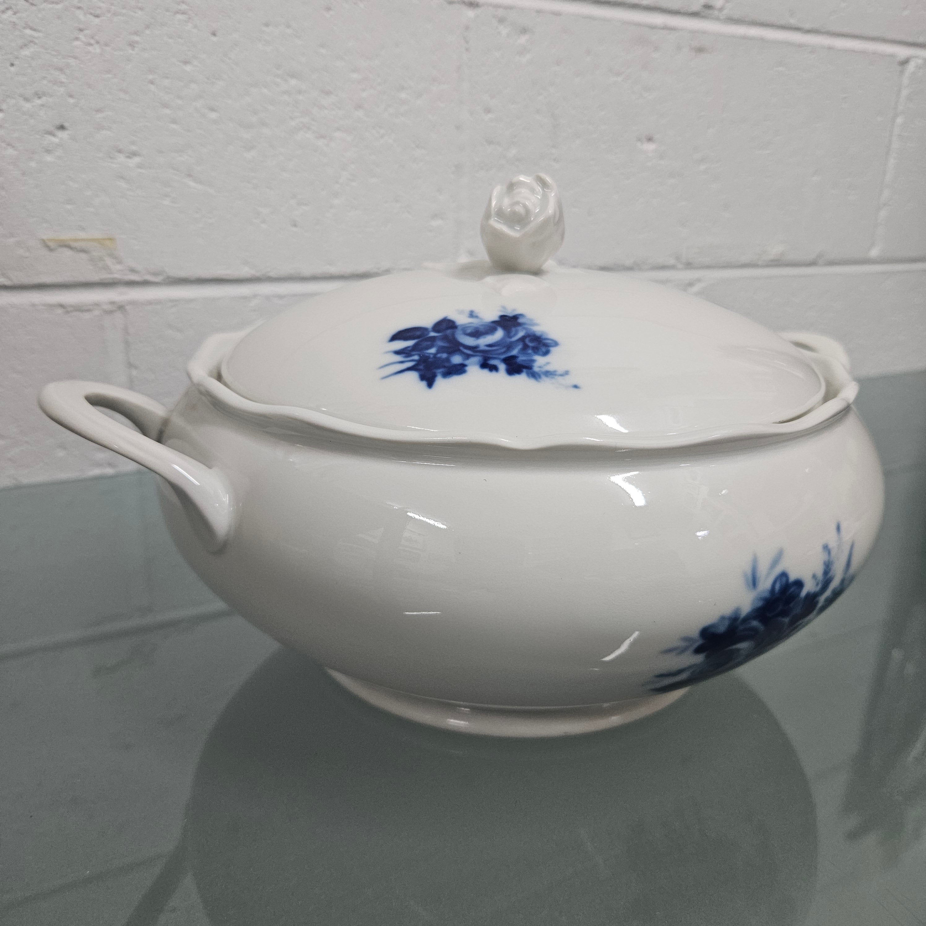 Vintage French Blue & White Tureen | Antique & Vintage | Moonee Ponds Antiques | Australia Wide Delivery