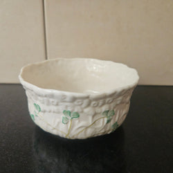 Belleek Bowl With Shamrock Pattern | Antique & Vintage | Moonee Ponds Antiques | Australia Wide Delivery