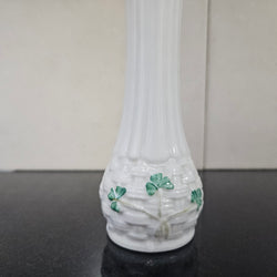 Belleek Elongated Small Vase | Antique & Vintage | Moonee Ponds Antiques | Australia Wide Delivery